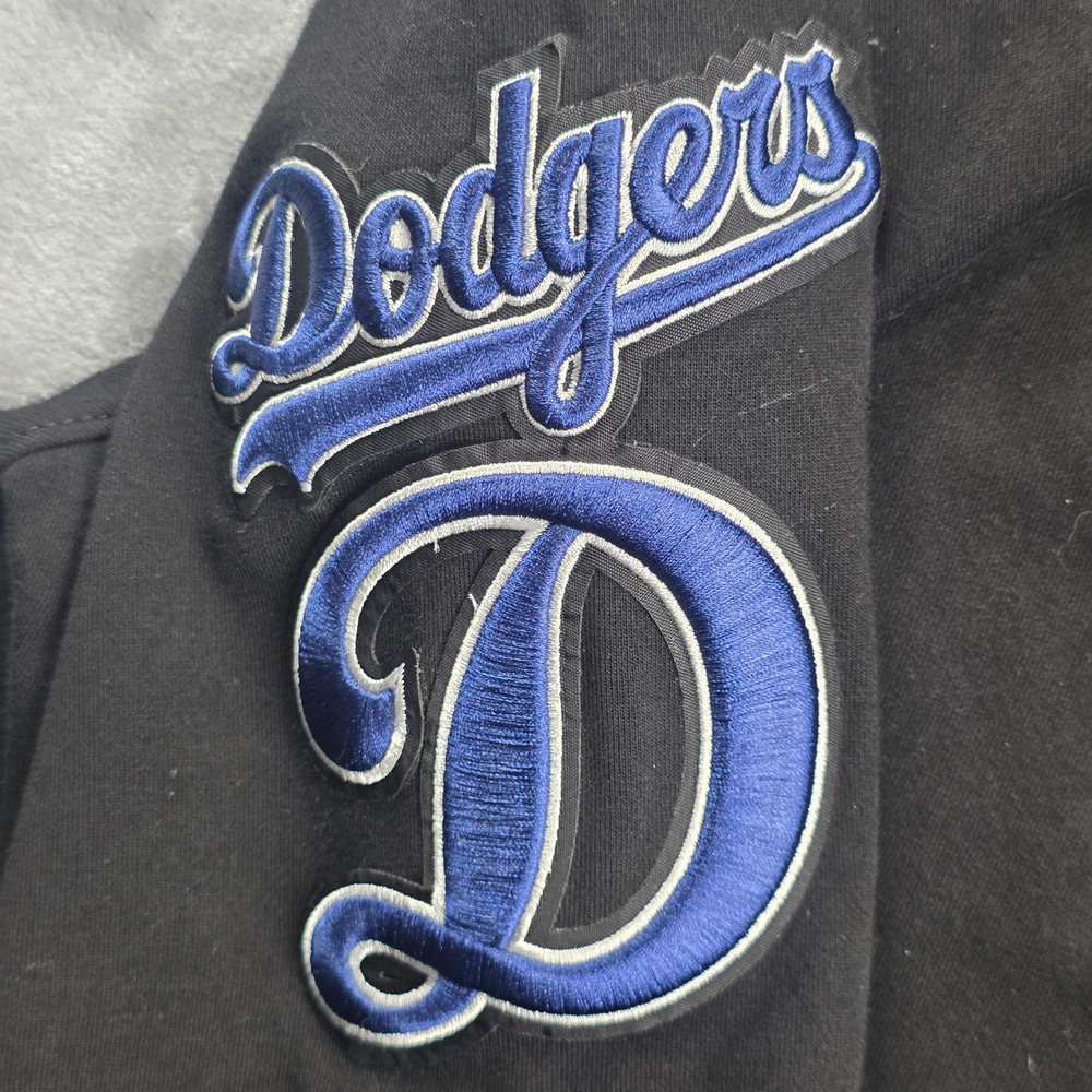 LA Dodgers Pro Standard Hoodie Mens S Black 2020 World Series Champions Patch - Picture 5 of 14
